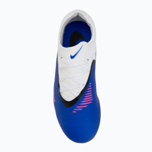 Children's football boots Nike Phantom 6 Low Pro FG/MG racer blue/white/pink blast