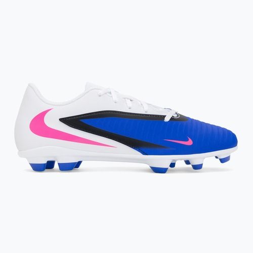 Men's football boots Nike Phantom 6 Low Club FG/MG racer blue/white/pink blast