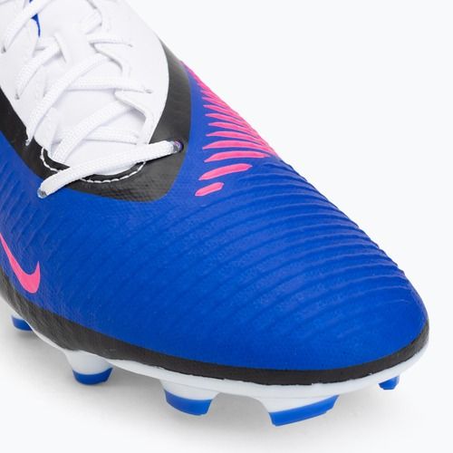 Men's football boots Nike Phantom 6 Low Academy FG/MG racer blue/white/pink blast