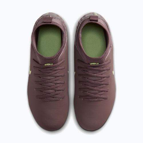 Children's football boots Nike Mercurial Superfly 10 Club "Kylian Mbappé" Jr FG/MG plum eclipse/metallic silver