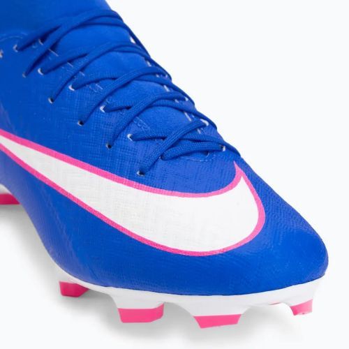 Men's football boots Nike Mercurial Superfly 10 Academy FG/MG racer blue/white