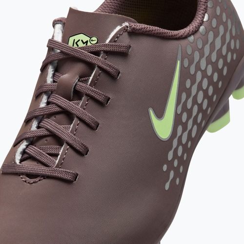 Children's football boots Nike Vapor 16 Club Kylian Mbappe FG/MG plum eclipse/metallic silver