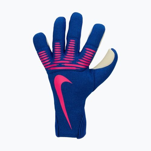 Goalkeeper gloves Nike Dynamic Fit racer blue/black/pink blast