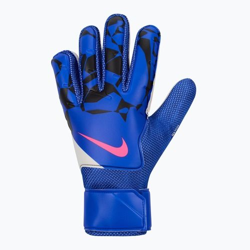 Goalkeeper gloves Nike Match racer blue/black/pink blast