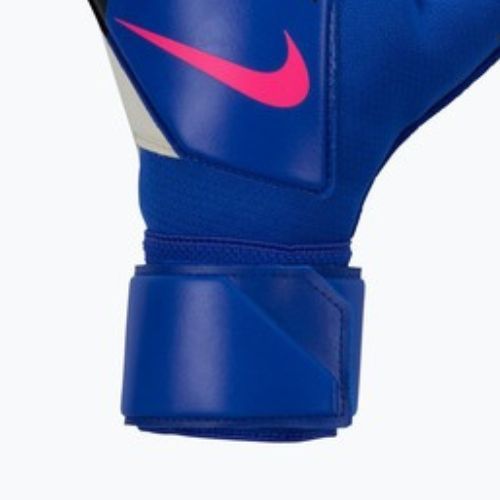 Goalkeeper gloves Nike Grip3 racer blue/black/pink blast