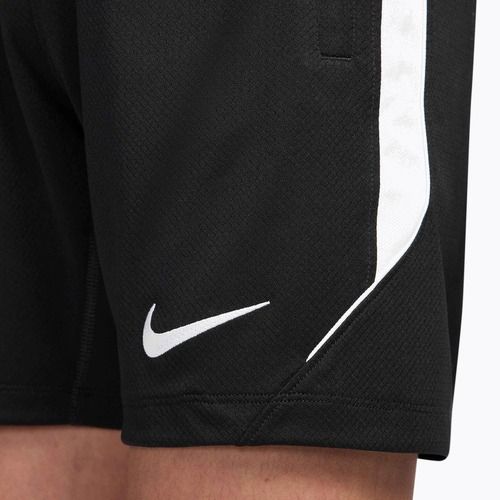 Children's football shorts Nike Strike Dri-Fit black/white/white/white