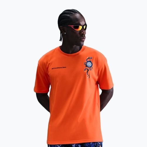 Men's football T-shirt Nike Inter Milan safety orange