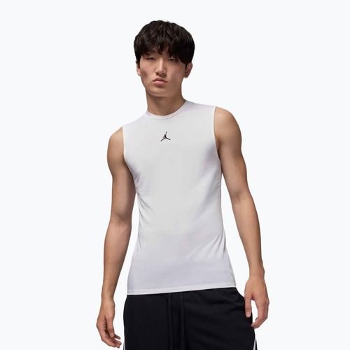 Men's thermal T-shirt Nike Jordan Sport Dri-FIT white/black