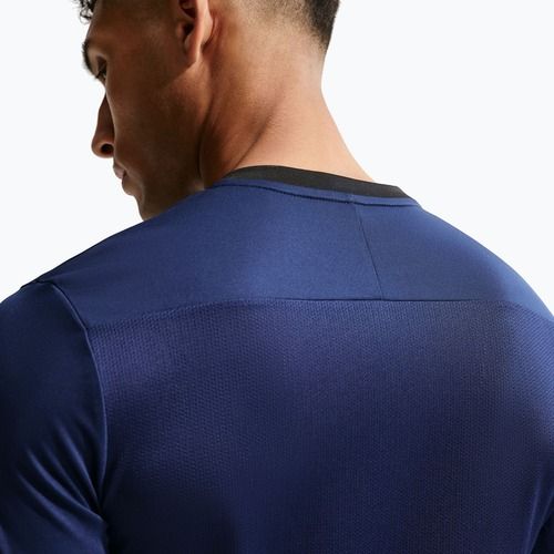 Men's football T-shirt Nike Academy Dri-Fit blue void/black/white/pinksicle