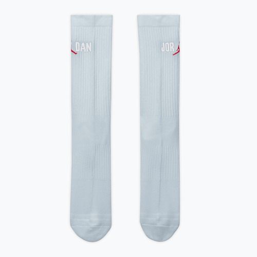 Jordan Everyday Crew socks 1 pair aura/white/university red