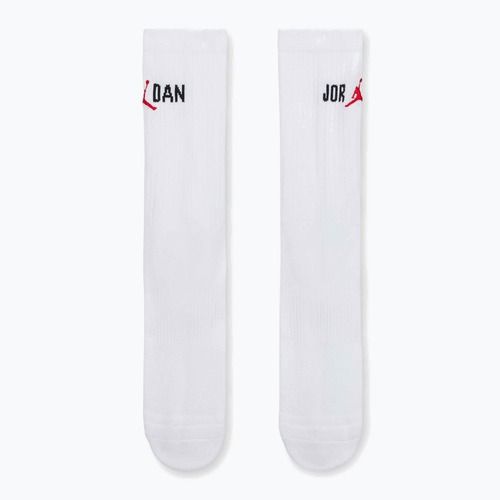 Socks Nike Jordan Everyday Crew 1 para white/black/university red