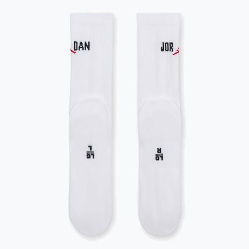 Socks Nike Jordan Everyday Crew 1 para white/black/university red