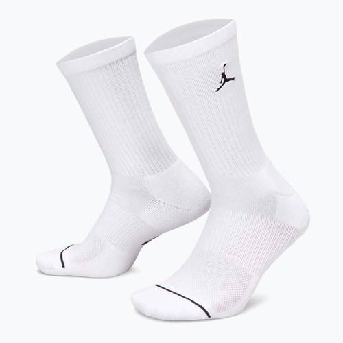 Jordan Everyday Cushioned Crew socks 6 pairs white/black