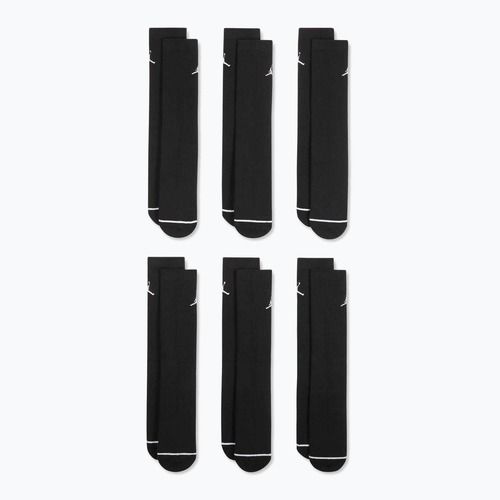 Socks Jordan Everyday Cushioned Crew 6 pairs black/white