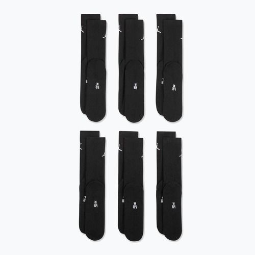 Socks Jordan Everyday Cushioned Crew 6 pairs black/white