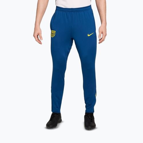 Men's trousers Nike FC Barcelona Strike SE gym blue/opti yellow