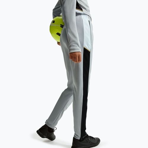 Children's trousers Nike Academy Dri-Fit Jr light smoke grey/white/black/metallic gold