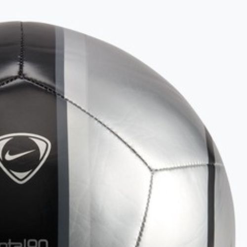 Football Nike Academy T90 Metallic '26 metallic silver/black/black size 5