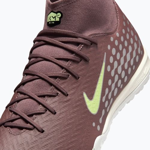 Men's football boots Nike Mercurial Superfly 10 Academy Kylian Mbappé TF plum eclipse/metallic silver