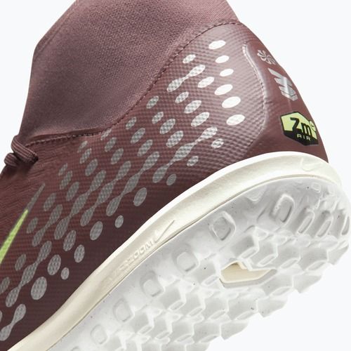 Men's football boots Nike Mercurial Superfly 10 Academy Kylian Mbappé TF plum eclipse/metallic silver