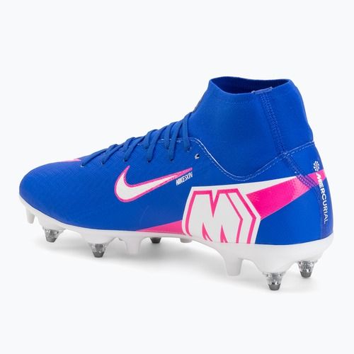 Men's football boots Nike Mercurial Superfly 10 Academy SG-Pro racer blue/white