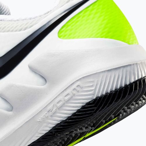 Children's tennis shoes Nike Court Vapor X Jr white/volt/black