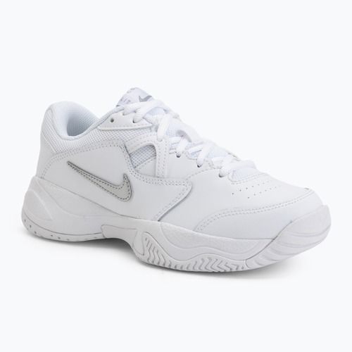 Children's tennis shoes Nike Court Lite 2 Jr white/metallic silver