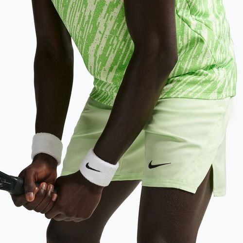 Men's tennis shorts Nike Court Dri-Fit Victory 7" light liquid lime/black