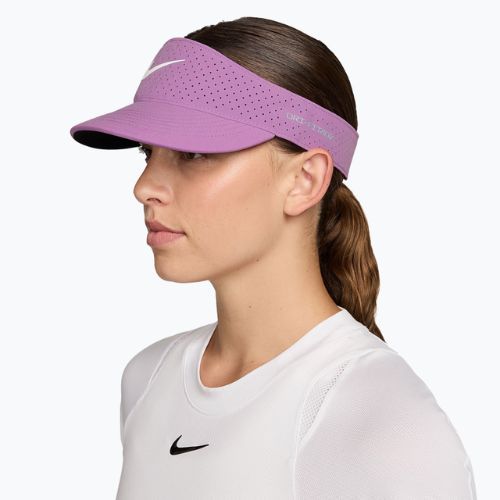 Tennis visor Nike Dri-Fit ADV Ace light magenta/anthracite/white