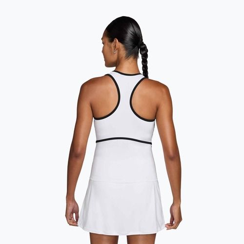 Women's tennis shirt Nike Advantage Dri-Fit Tank white/black