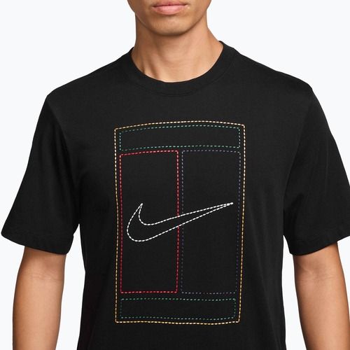 Men's T-shirt Nike Court Heritage black