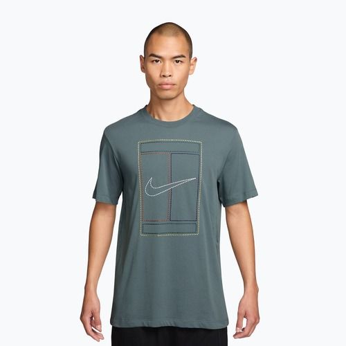 Men's T-shirt Nike Court Heritage mineral slate