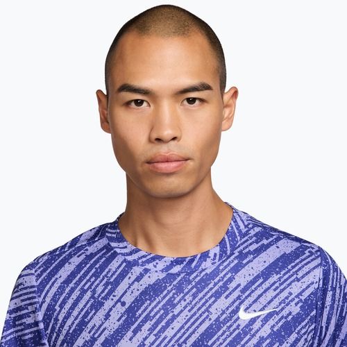 Men's tennis shirt Nike Court Dri-Fit Victory Print lapis/white