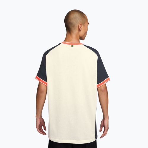 Men's tennis shirt Nike Court Heritage sail/dark obsidian