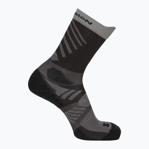 Socks Salomon Aero Crew black coffee/iron