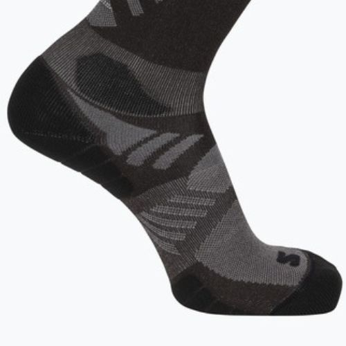 Socks Salomon Aero Crew black coffee/iron