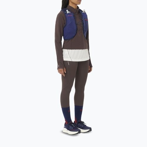 Socks Salomon Gravel Crew deep blue/haute red