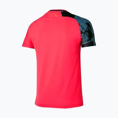 Men's tennis shirt Mizuno Daybreakers Shadow vibrant red