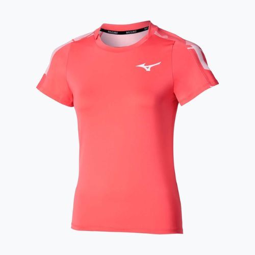 Women's tennis shirt Mizuno Daybreakers Printed calypso coral