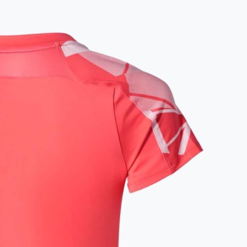 Women's tennis shirt Mizuno Daybreakers Printed calypso coral