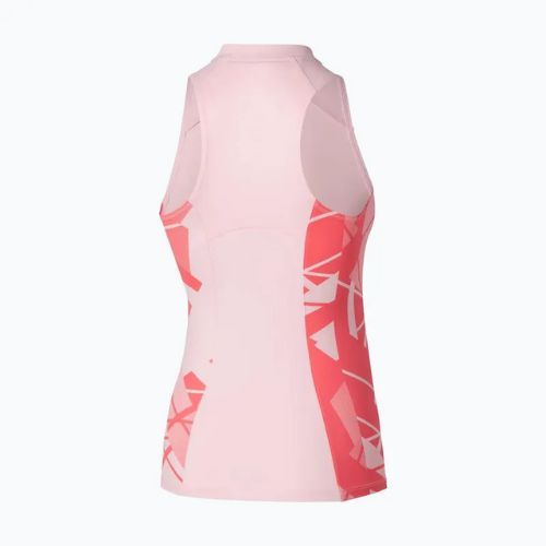 Women's tennis shirt Mizuno Daybreakers Printed barely pink