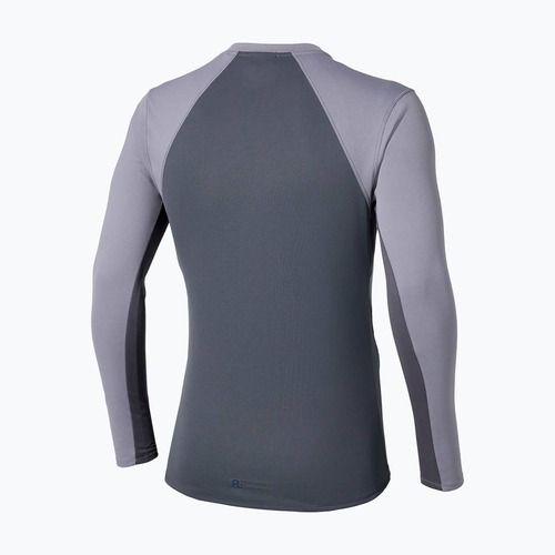 Men's running longsleeve Mizuno Tech Thermal Charge quiksilver