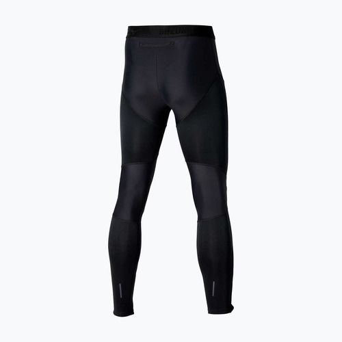 Men's running leggings Mizuno Tech Thermal Charge Long black