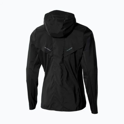 Women's running jacket Mizuno Tech Thermal Charge Hooded black