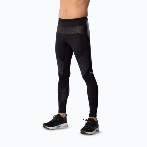 Men's running leggings Mizuno Tech Biogear Sonic Long black