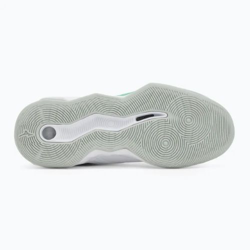 Volleyball shoes Mizuno Wave Momentum Pro Mid white/black/frozen emerald