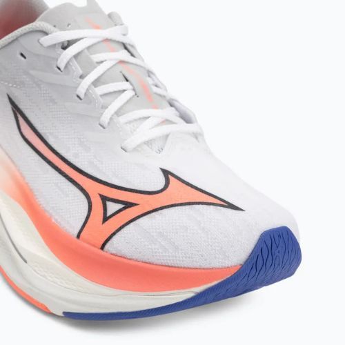 Women's running shoes Mizuno Wave Rebellion Flash 3 white/striking coral/iris bloom