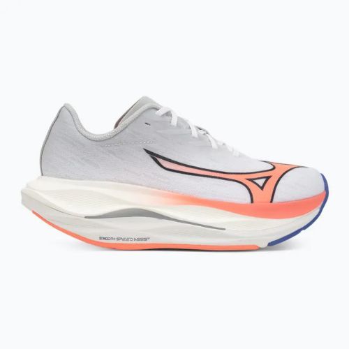 Women's running shoes Mizuno Wave Rebellion Flash 3 white/striking coral/iris bloom