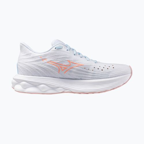 Women's running trainers Mizuno Wave Skyrise 6 nantucket breeze/striking coral/bleach mauve
