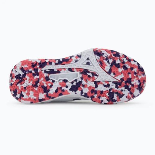 Handball shoes Mizuno Wav Stealth Neo 2 white/violet indigo/camellia rose